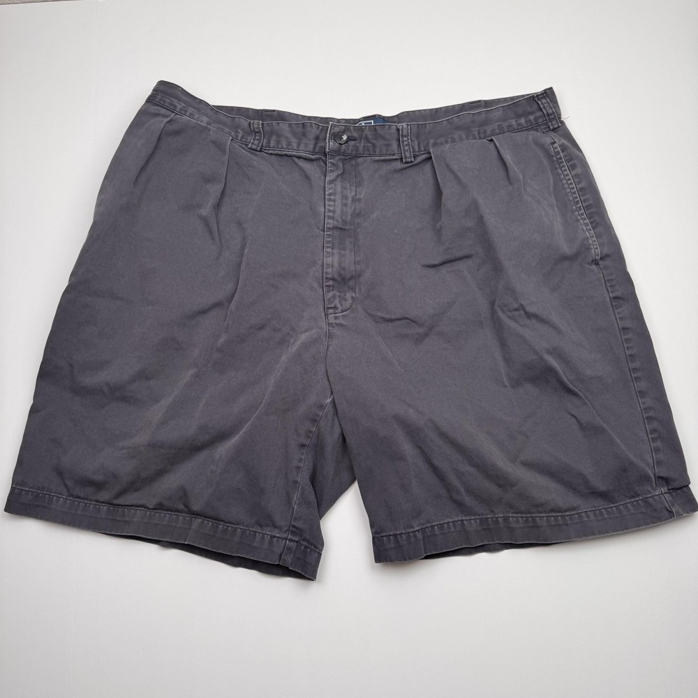 Polo Ralph Lauren Shorts Mens 42 (39x8) Charcoal Gray Tyler Short Classic Chino